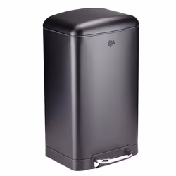 DIRT DEVIL Poubelle 20 l à fermeture souple noirED-249505