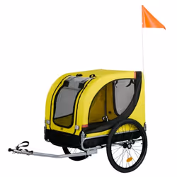 Dunlop Remorque Vélo Chien - Jaune