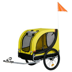 Dunlop Remorque Vélo Chien - Jaune