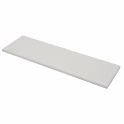 Duraline 1171624, Tablette flottante, Mural, Panneaux MDF, Blanc, Rectangle, 800 mm