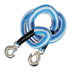 Jumbo câble de remorquage extensible 25 tonnes 4 mètres bleu/blanc