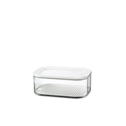 Rosti Mepal 106934030600 boîte hermétique alimentaire Rectangulaire 2 L Transparent, Blanc 1 pièce(s)