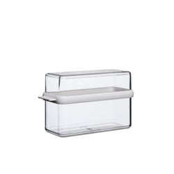 Rosti Mepal 106719030600 boîte hermétique alimentaire Rectangulaire 1,6 L Transparent, Blanc