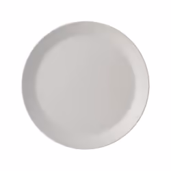 Assiettes de petit-déjeuner en couleur Pebble white. Des assiettes en mélamine si jolies qu'on n'a pas envie de les utiliser  ...