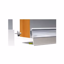 Description générale Le bas de porte pivotant en aluminium est conçu pour assurer une isolation optimale des portes d'entrée. ...