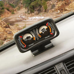 Carpoint - Inclinometre 4x4 - Lumineux - Rolling Pitching