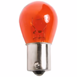 Ampoule 21W BAU15 asym. orange 2pcs bls 2 pièces dans emballage transparent.