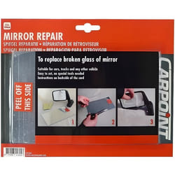 Miroir - Carpoint - Duo Miroir caravane - 125 x 20 cm - Noir - Universel