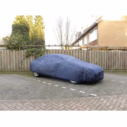 100% Polyester 68D. Couche PU imperméable. Protège votre voiture de la pluie, la poussière, le soleil, l'eau de mer et le gel ...