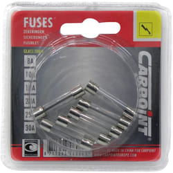 Carpoint - 6 Fusibles verre assortis