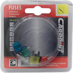 6 Mini Fusibles assortis 7.5-30A