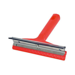 Raclette grattoir - Carpoint - 16 cm - Rouge - Plastique - Caoutchouc