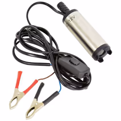 Pompe de transvasement mini 12V Pompe submersible 12V pour le transvasement facile de liquides comme le diesel, l'huile et l' ...