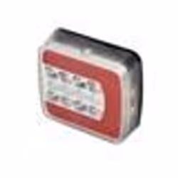 Feux de combinaison LED - Carpoint - 12V - Noir - 104x97x40 cm - Universel pour remorque