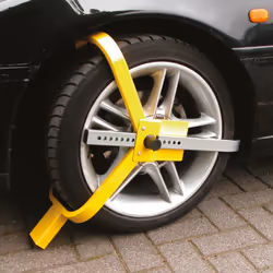 La meilleure protection contre le vol de voiture, caravane ou remorque. Pour des roues de 13-15'' largeur maximum 215 mm. Ser ...