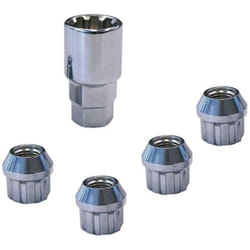 Carpoint - 4 ecrous antivol de roue M12x150 modele f Conique