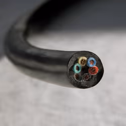 Cable de remorque 7 ames - D15mm - L5m 7 âmes, 5 mètres, diamètre 1,5mm.