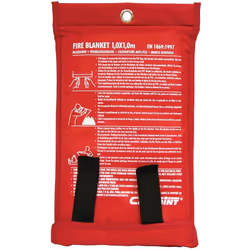 Carpoint - Couverture anti-feu 1m x 1m