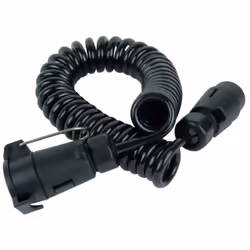 RALLONGE SPIRALE POUR REMORQUE 7 POLES 0.75MM2 RALLONGE SPIRALE POUR REMORQUE 7 POLES 0.75MM2
