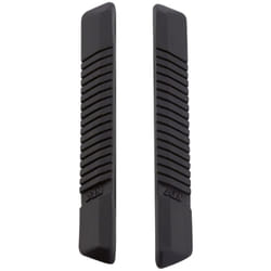 Proteges portieres adhesif 11cm noir 2pcs