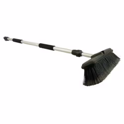 Brosse de lavage telescopique 95-160Cm Barre d'extension de 95-160cm. Poignées en mousse et approvisionnement en eau réglable ...