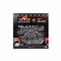 Górecki 2211173 enjoliveur 33 cm (13") ABS, Métal Gris 4 pièce(s) - Vue supplémentaire 2