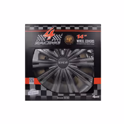 Górecki 2211174 enjoliveur 35,6 cm (14") ABS, Métal Gris 4 pièce(s) - Vue supplémentaire 2