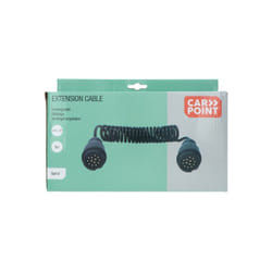 Rallonge Spirale 3 Metres Pour Remorque 13 Broches Male/13 Broches Male