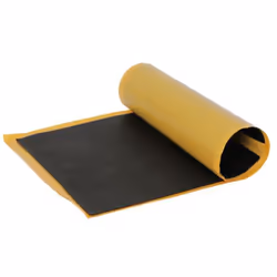 Anti Vibe Sheet 250x500mm W406 noir plastique Feuille Womi W406 de plaque insonorisante adhésive flexible pour éviter les vib ...