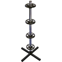 Carpoint - Porte-Roues Fixe Aluminium + Housse