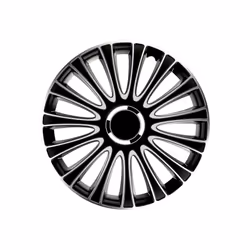 Górecki 2211196, 38,1 cm (15"), ABS, Métal, Noir, Argent, Toutes marques, 4 pièce(s), Pologne