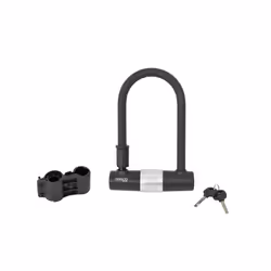 Dresco 5250201, Verrou en U, Noir, Acier, Clé, Carte, Chine