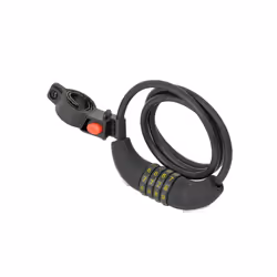 Dresco 5250203, Antivol, Noir, Acier, 1200 mm, Carte, Chine