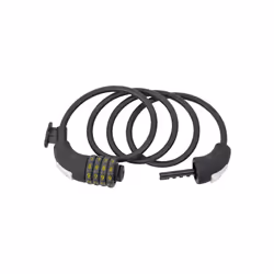 Dresco 5250203 Antivol pour bicyclettes Noir 1200 mm