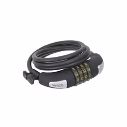 Dresco 5250203 Antivol pour bicyclettes Noir 1200 mm
