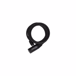 Dresco 5250204, Antivol, Noir, Acier, Clé, 1500 mm, Carte