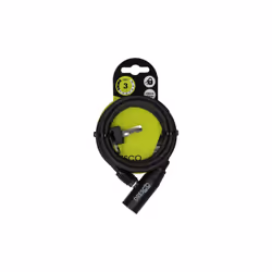 Dresco 5250204 Antivol pour bicyclettes Noir 1500 mm