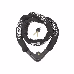 Dresco 5250205 Antivol pour bicyclettes Noir 1500 mm Antivol à chaîne
