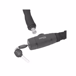 Dresco 5250208 Antivol pour bicyclettes Noir Antivol à chaîne