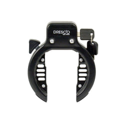Dresco 5250213 Antivol pour bicyclettes Noir Anneau de verrouillage