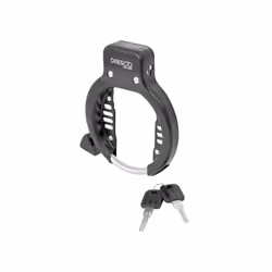 Dresco 5250213 Antivol pour bicyclettes Noir Anneau de verrouillage