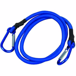 Tendeur Avec Mousquetons Bleu D8 - 100cm - 7.14kg Dresco Le tendeur Dresco d'une longueur de 100 à 150 cm est équipé de 2 mou ...