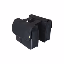 Dresco 5251701, Sacoche pour bicyclette, Nylon, Noir, Argent, 26 L, Chine, 33 mm