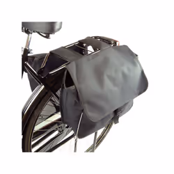 Dresco 5251701 sacoche et panier pour bicyclette Sacoche pour bicyclette 26 L Nylon Noir, Argent