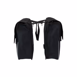 Dresco 5251701 sacoche et panier pour bicyclette Sacoche pour bicyclette 26 L Nylon Noir, Argent