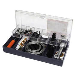 Kit de réparation de vélo - Dresco - 66 pièces - Noir/Transparent - Montage facile - Mixte