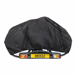 Dresco Housse élastique de vélo pour 1 vélo Noir