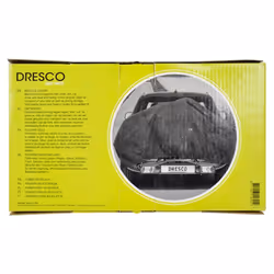 Dresco Housse élastique de vélo pour 1 vélo Noir