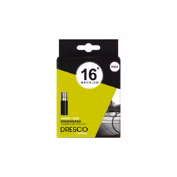 Dresco 5250433 chambre à air de bicyclette Valve Schrader 16"