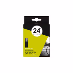 Dresco 5250434 chambre à air de bicyclette Valve Schrader 24"